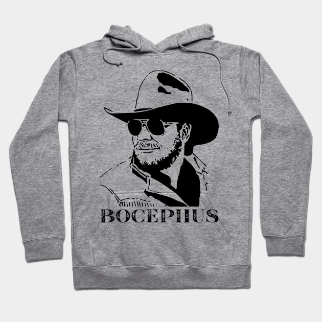 fan art bocephus vintage hank Hoodie by Tosik Art1